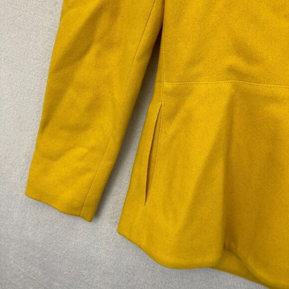 Vintage Yeohlee New York Wool Blazer Jacket Womens Size 6 Yellow USA Old Money - Picture 14 of 16